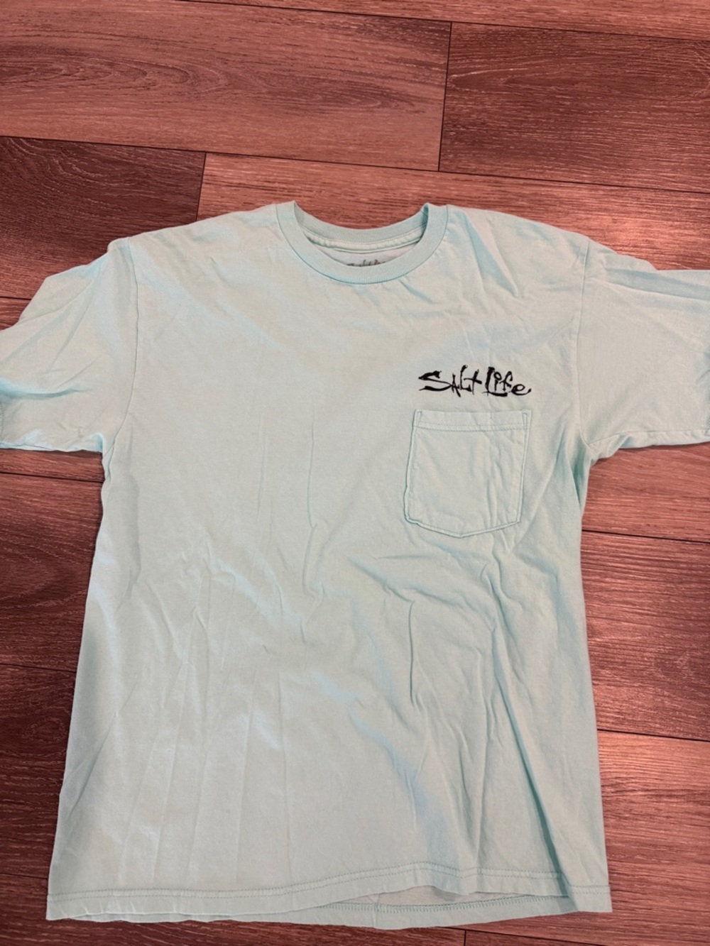 Salt Life Men's Mint Crewneck Pocket Tee